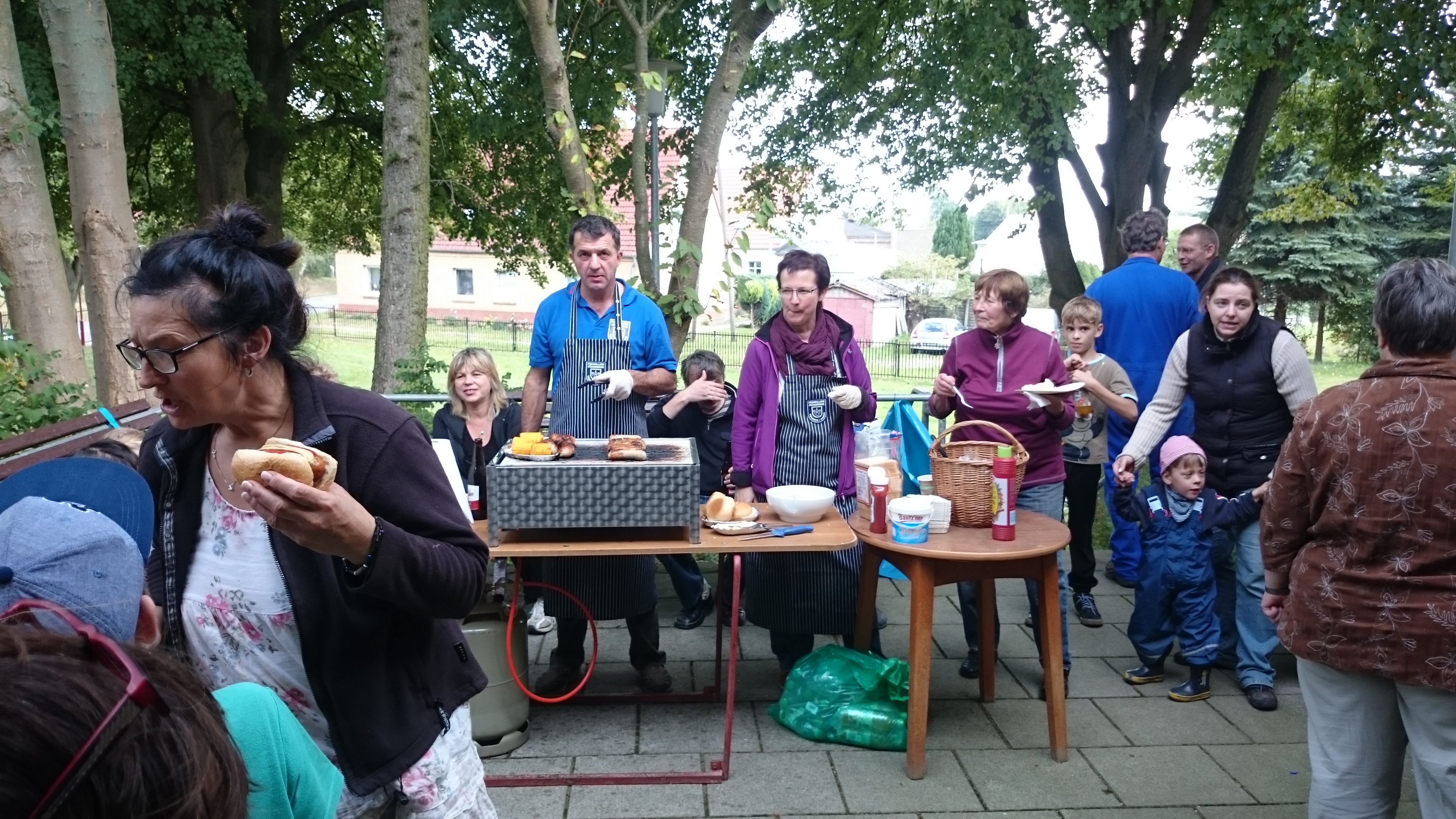 beim essen